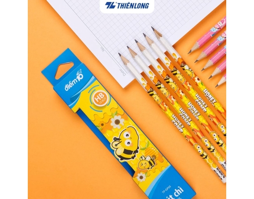 Bút Chì Gỗ HB TP-GP05 Thiên Long ảnh 3