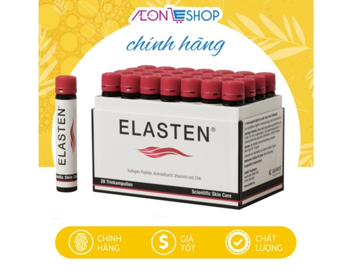 Thực Phẩm Bảo Vệ Sức Khỏe Collagen Giúp Đẹp Da - 28 Ống x 25ml Elasten ảnh 3