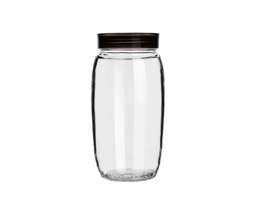 Hũ Thủy Tinh Nắp Nhựa Tròn 1.8L Deli ảnh 0