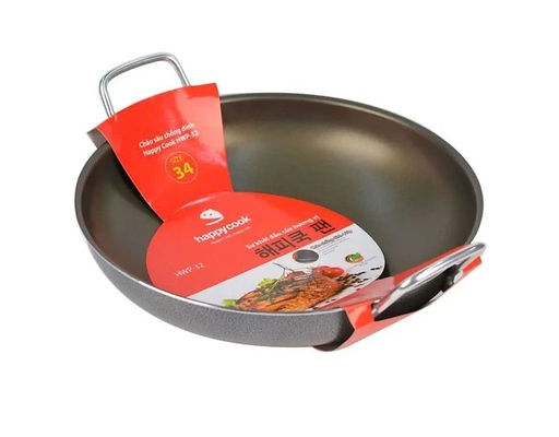 Chảo Xào 2 Quai HWP-34 34cm Happy Cook ảnh 0