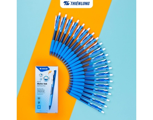 Bút Bi TL-095 Mực Xanh Thiên Long ảnh 1