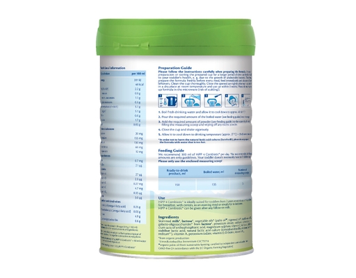 Sữa Bột Organic Combiotic Cho Bé Từ 36 Tháng 800g Hipp ảnh 1