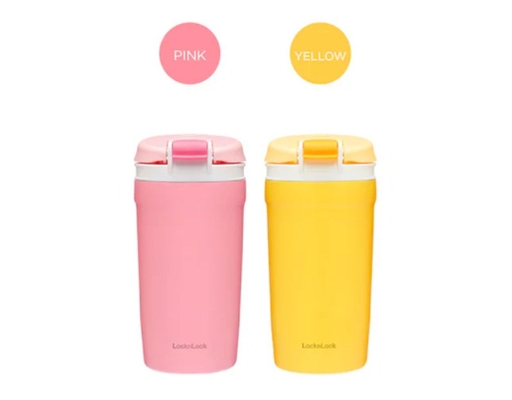 Bình Giữ Nhiệt Dual Onetouch LHC3282PIK 430ml Màu Hồng LocknLock ảnh 3