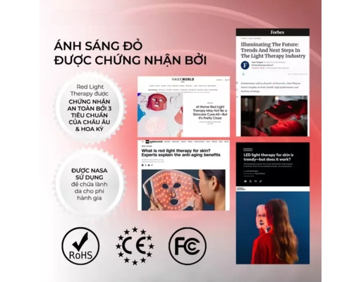 Máy Ánh Sáng Đỏ Tăng Sinh Collagen 3 Trong 1 Red Light Therapy Device 3 in 1 Halio ảnh 7
