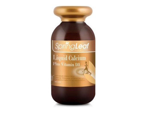 Viên Uống Spring Leaf Thực Phẩm Bảo Vệ Sức Khỏe Bổ Sung Vitamin D3 Plus ...