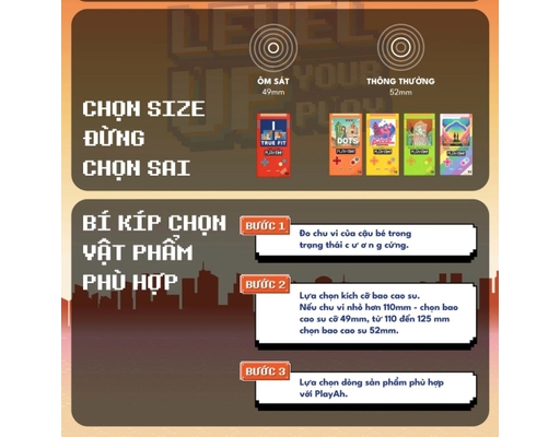Bao Cao Su PlayAh Thêm Gel Rainbow Gel 003 Hộp 3 Cái