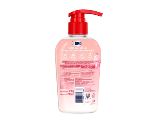 Nước Giặt Đồ Lót Chuyên Dụng Hương Hoa Anh Đào 300g OMO ảnh 1