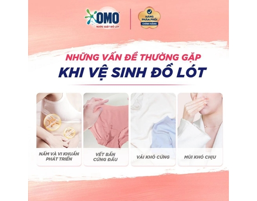Nước Giặt Đồ Lót Chuyên Dụng Hương Hoa Anh Đào 300g OMO ảnh 3