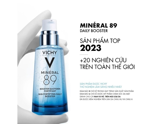 Dưỡng Chất Giàu Khoáng Chất Cô Đặc Mineral 89 50ml VICHY ảnh 2