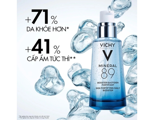 Dưỡng Chất Giàu Khoáng Chất Cô Đặc Mineral 89 50ml VICHY ảnh 4