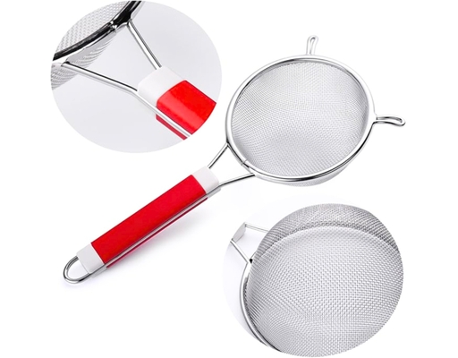Vợt Lưới Inox Cán Ngắn 19cm Tuyết Mai ảnh 1