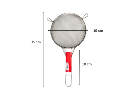Vợt Lưới Inox Cán Ngắn 19cm Tuyết Mai ảnh 2