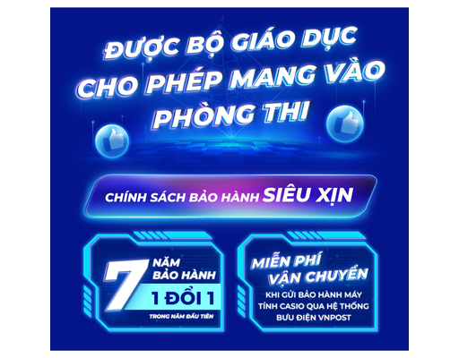 Máy Tính Học Sinh FX880BTG Màu Xám Casio ảnh 11