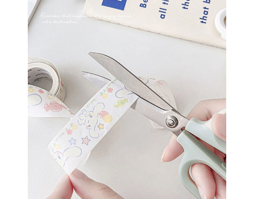 Kéo Nusign Deli NS056 155mm Màu Trắng