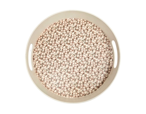 Khay Nhựa Sợi Tre Hình Tròn 30cm NNB ảnh 3