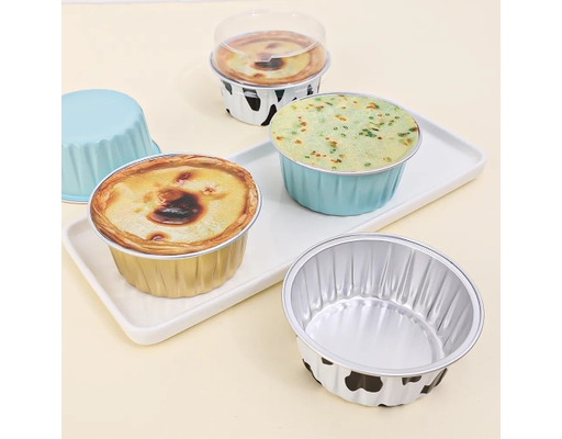 Lốc 10 Cốc Nướng Bằng Nhôm Bạc Xuân Hoa ảnh 6