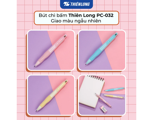 Bút Chì Bấm PC-032 2.0mm Thiên Long ảnh 6