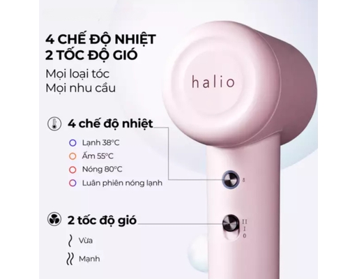 Máy Sấy Tóc Hight Speed Ionic HSD2405 Halio ảnh 6