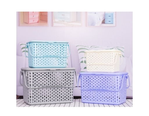 Giỏ Nhựa Có Nắp Plus Size Lớn 41.1x29.5x27cm Duy Tân ảnh 10