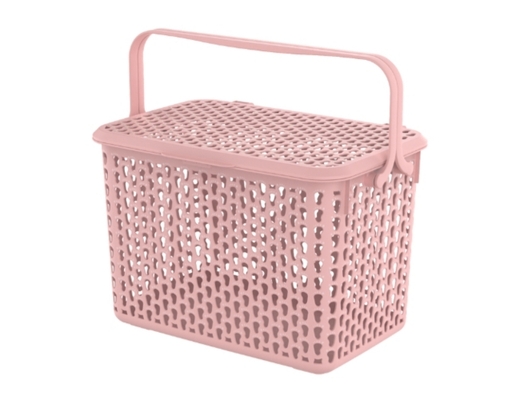 Giỏ Nhựa Có Nắp Plus Size Đại 46.6x32.5x31.1cm Duy Tân ảnh 3