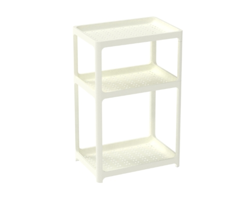 Kệ Đa Năng Matsu 3 Tầng Có Lỗ 46x31.3x73cm Duy Tân ảnh 3