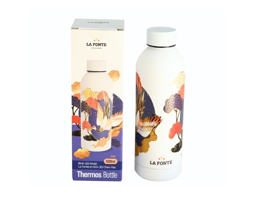 Bình Giữ Nhiệt Hình Chim Hạc Dung Tích 500ml La Fonte ảnh 1
