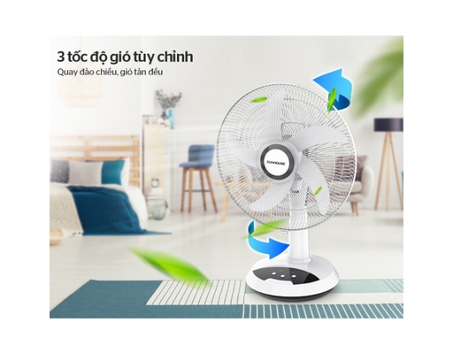 Quạt Sạc SHD7223 Sunhouse ảnh 4