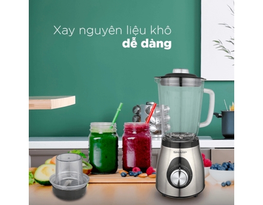 Máy Xay Sinh Tố EM-S155GV-ST Sharp ảnh 5