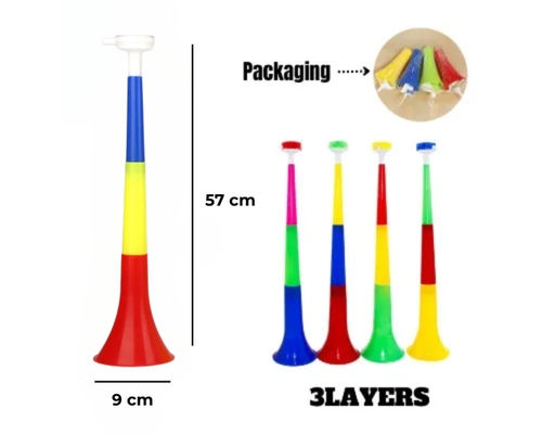 Kèn Thổi Cổ Động - Cổ Vũ 3 Màu 57cm Sportslink ảnh 8