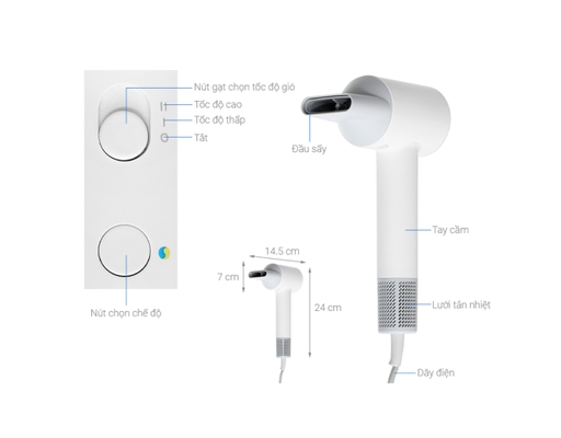 Máy Sấy Tóc AP16-W Showsee ảnh 7