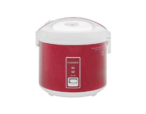 [Đặt Trước] Nồi Cơm Điện Nắp Gài CR-1081 Dung Tích 1.8L Màu Đỏ Trắng Cuckoo ảnh 0