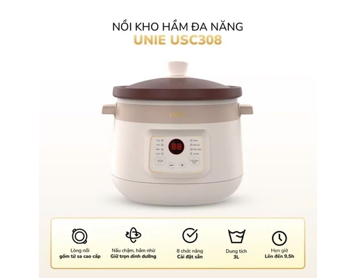 Nồi Kho Hầm Đa Năng USC308 Dung Tích 3L Unie ảnh 2