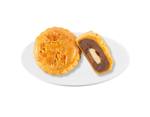 Bánh Nướng Trung Thu Olong Bưởi Hồng Phô Mai 160g AEON DESSERT ảnh 0