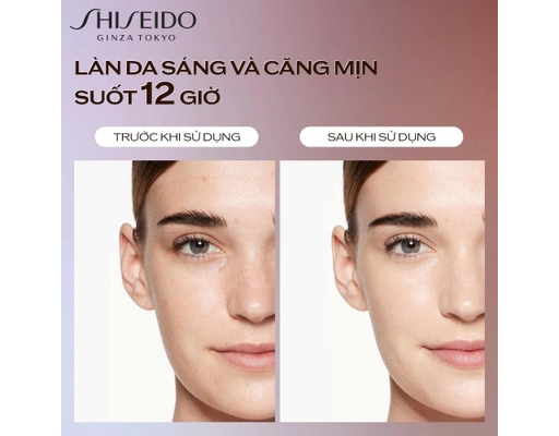 Kem Nền Dạng Lỏng Cho Lớp Nền Căng Bóng Revitalessence Skin Glow Foundation Màu 210 30ml SHISEIDO ảnh 1
