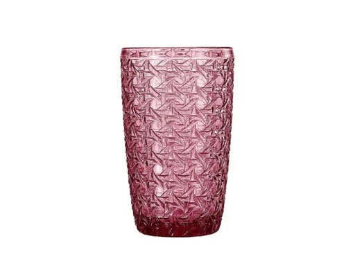 Ly Thủy Tinh Cao 380ml Time Pink Deli ảnh 0