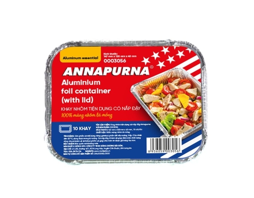Khay Nhôm Có Nắp Đậy Annapurna ảnh 0