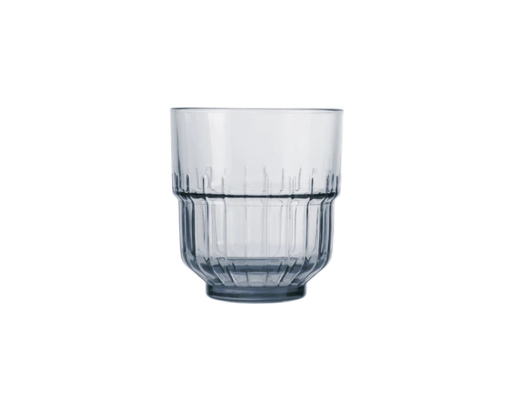 Ly Thủy Tinh Thấp Stack Up Grey 340ml Deli ảnh 0