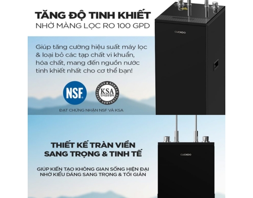 [Đặt Trước] Máy Lọc Nước RO CP-BRPV1201S/BKCRVNCV Cuckoo ảnh 11