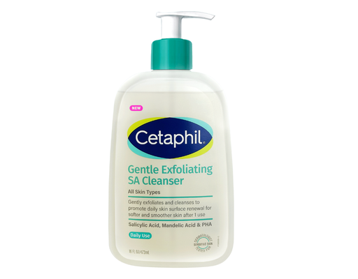 Gel Rửa Mặt Sạch Dầu Nhờn Và Tẩy Da Chết Dịu Nhẹ Gentle Exfoliating SA Cleanser 473ml Cetaphil ảnh 0