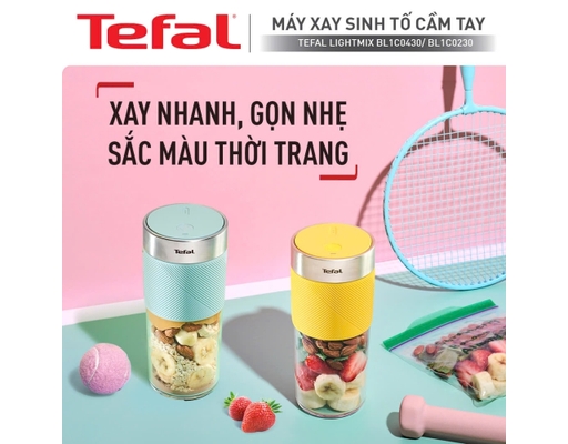 Máy Xay Sinh Tố Lightmix BL1C0230 Màu Vàng Tefal ảnh 1