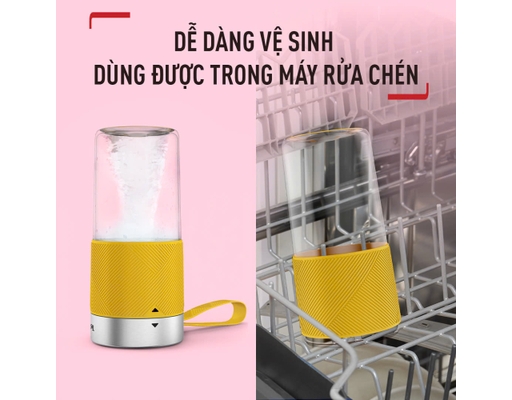 Máy Xay Sinh Tố Lightmix BL1C0230 Màu Vàng Tefal ảnh 7