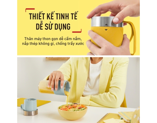 Máy Xay Sinh Tố Lightmix BL1C0430 Màu Xanh Tefal ảnh 4