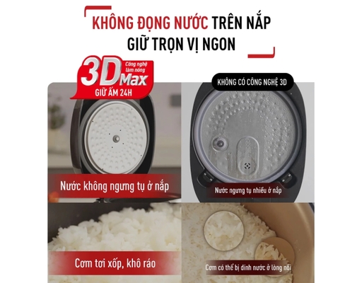 Nồi Cơm Cao Tần RK819868 Dung Tích 1.8L Tefal ảnh 8
