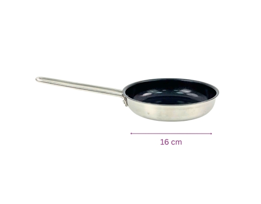 Chảo Inox Đáy Liền Phủ Chống Dính Ceramic 16cm Happy Cook ảnh 2
