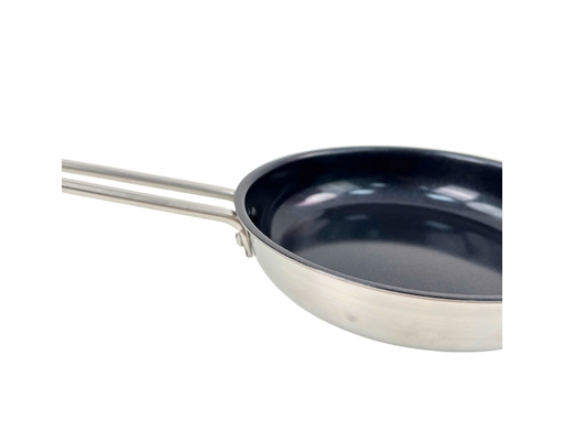 Chảo Inox Đáy Liền Phủ Chống Dính Ceramic 16cm Happy Cook ảnh 5