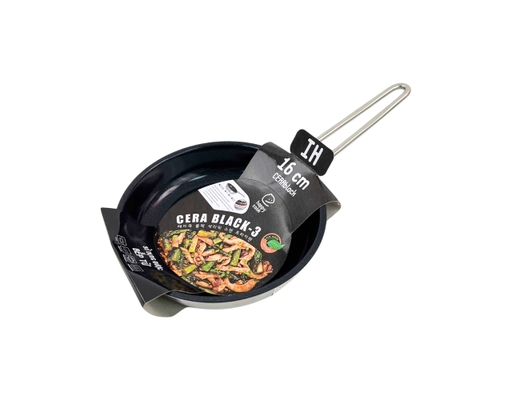 Chảo Inox Đáy Liền Phủ Chống Dính Ceramic 16cm Happy Cook ảnh 6
