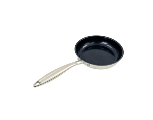 Chảo Inox Đáy Liền Phủ Chống Dính Ceramic 20cm Happy Cook ảnh 2
