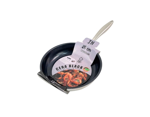 Chảo Inox Đáy Liền Phủ Chống Dính Ceramic 20cm Happy Cook ảnh 3