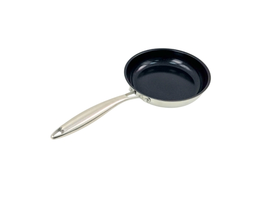 Chảo Inox Đáy Liền Phủ Chống Dính Ceramic 24cm Happy Cook ảnh 1