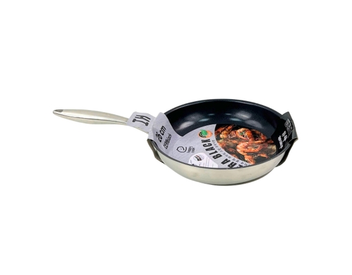 Chảo Inox Đáy Liền Phủ Chống Dính Ceramic 26cm Happy Cook ảnh 4